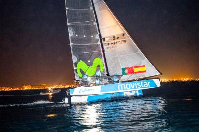 El M32 "Movistar", a ritmo de récord en la Vuelta a Mallorca El M32 "Movistar", a ritmo de récord en la Vuelta a Mallorca
